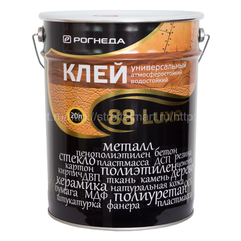 Рогнеда 88-luxe, клей универсальный водостойкий, 20 л.